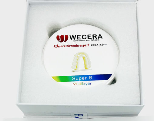 Sintering Program 1500 Degree Multilayer Zirconia Block Chemical Solubility Under 100 Micrograms Per Square Centimeter Compatible Machines Roland VHF Imes-icore
